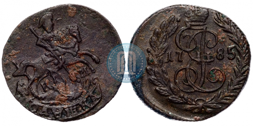 Picture Polushka 1785 year КМ 