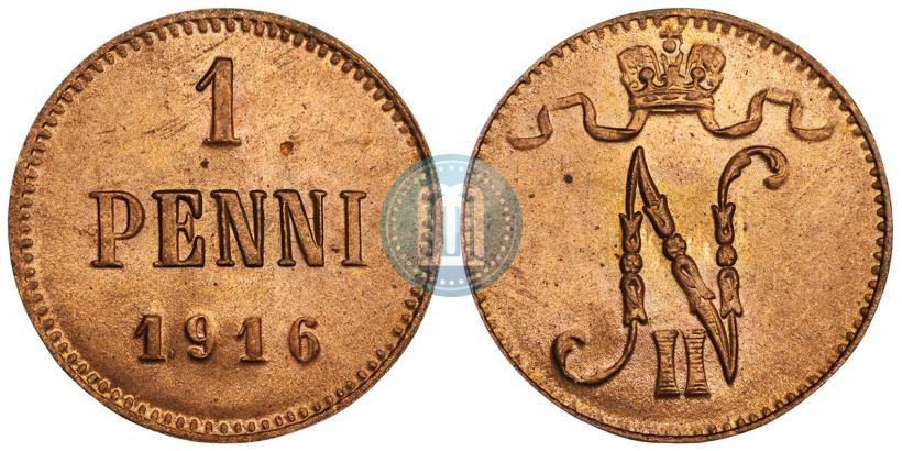 Picture 1 penni 1916 year  
