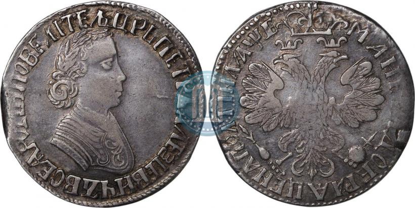 Picture Poltina 1705 year  "Portrait by F. Alekseev"