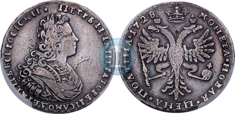 Picture Poltina 1728 year  