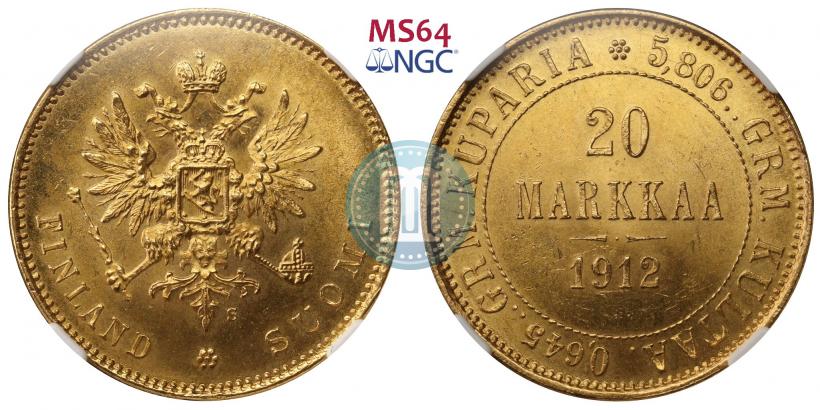 Picture 20 markkaa 1912 year S 