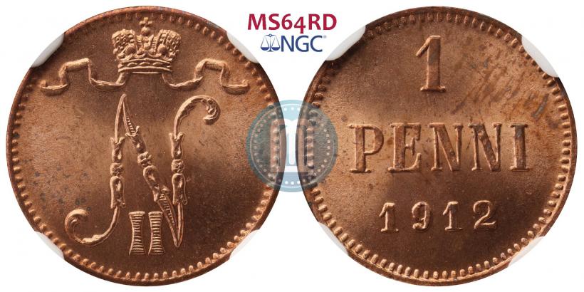 Picture 1 penni 1912 year  