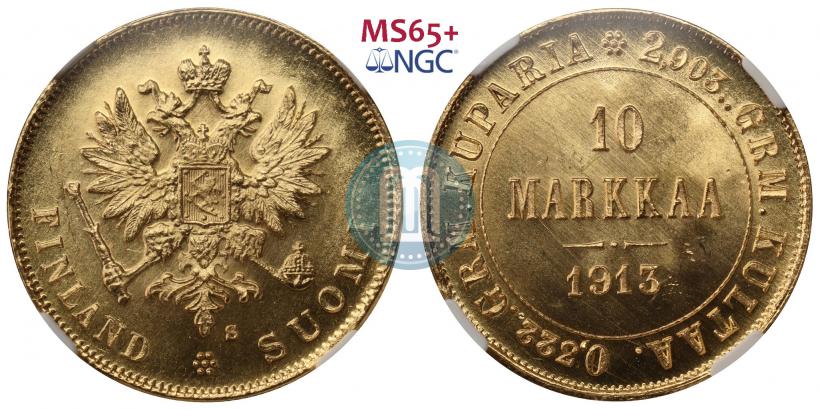 Picture 10 markkaa 1913 year S 
