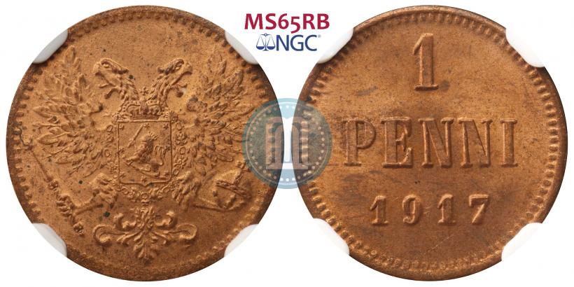 Picture 1 penni 1917 year  
