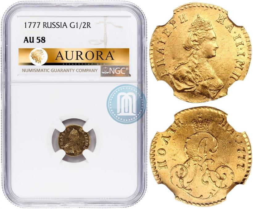 Фото Полтина 1777 года  