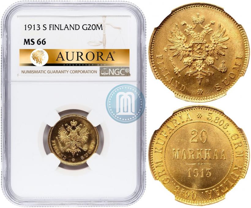 Picture 20 markkaa 1913 year S 