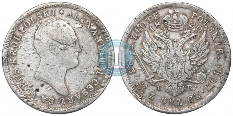 Picture 2 złote 1820 year IB 