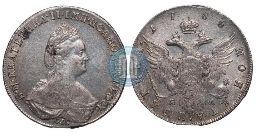 Picture Poltina 1785 year СПБ-ЯА 