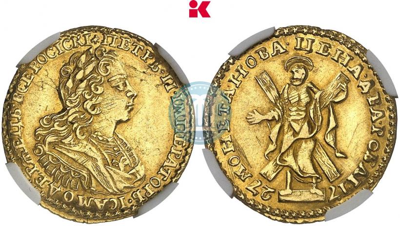 Фото 1 червонец 1706 года  