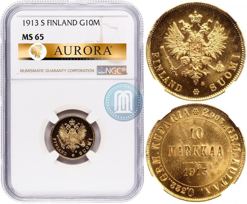 Picture 10 markkaa 1913 year S 