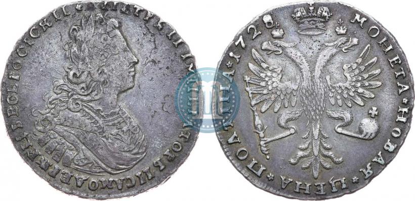Picture Poltina 1728 year  