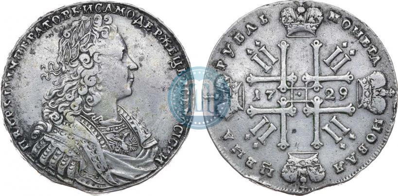 Picture 1 rouble 1729 year  "Type of 1728"
