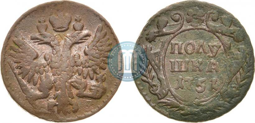 Picture Polushka 1751 year  