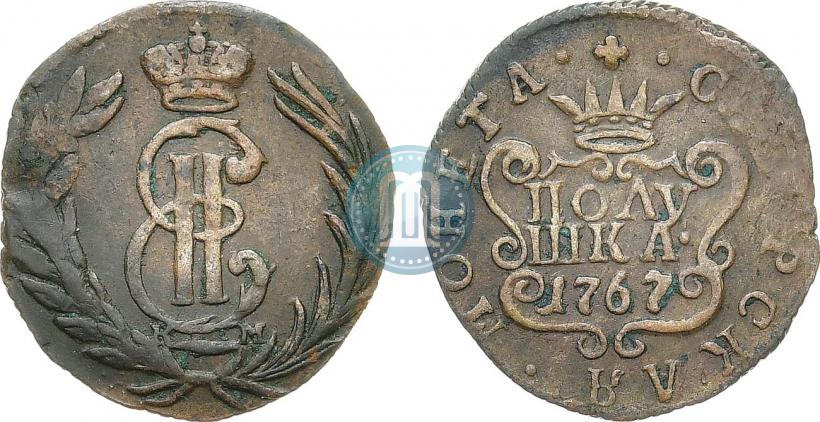 Picture Polushka 1767 year КМ 