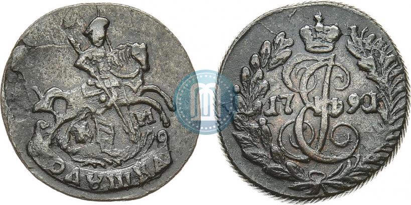 Picture Polushka 1791 year КМ 