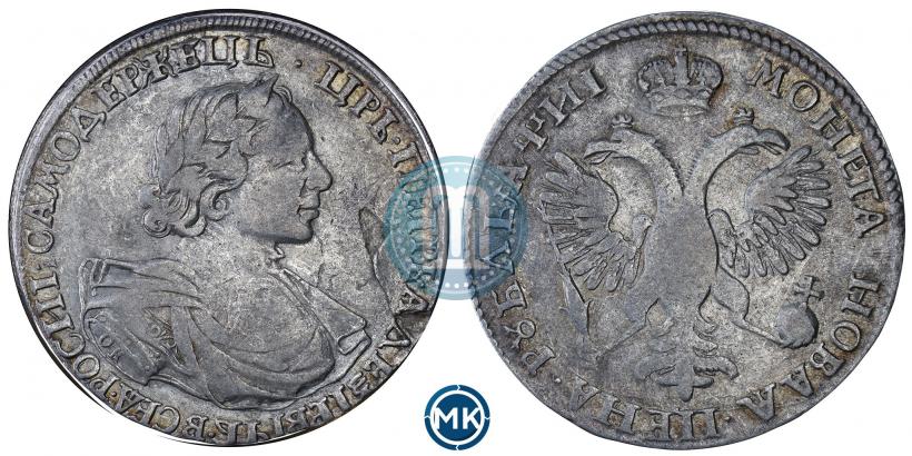 Picture 1 rouble 1718 year OK-L 