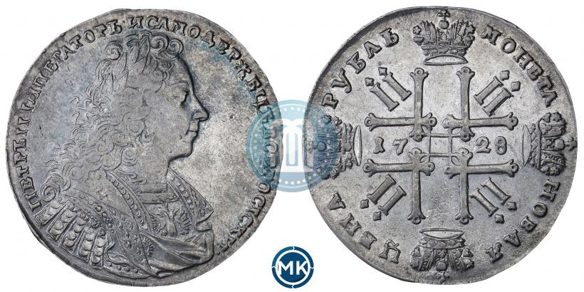 Фото 1 рубль 1728 года  "Тип 1728"