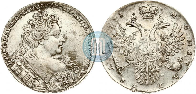 Picture 1 rouble 1731 year  
