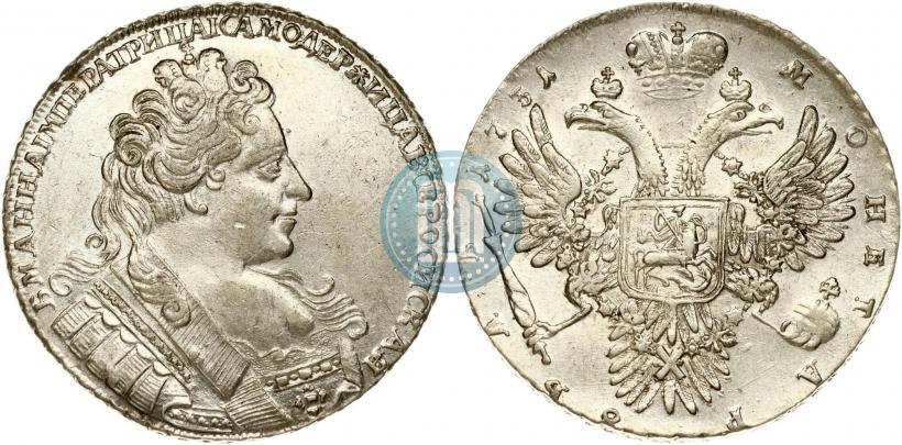 Picture 1 rouble 1731 year  