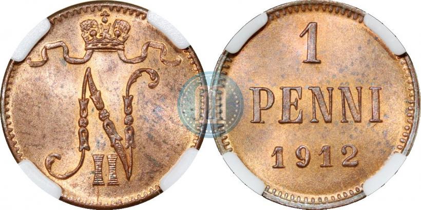 Picture 1 penni 1912 year  