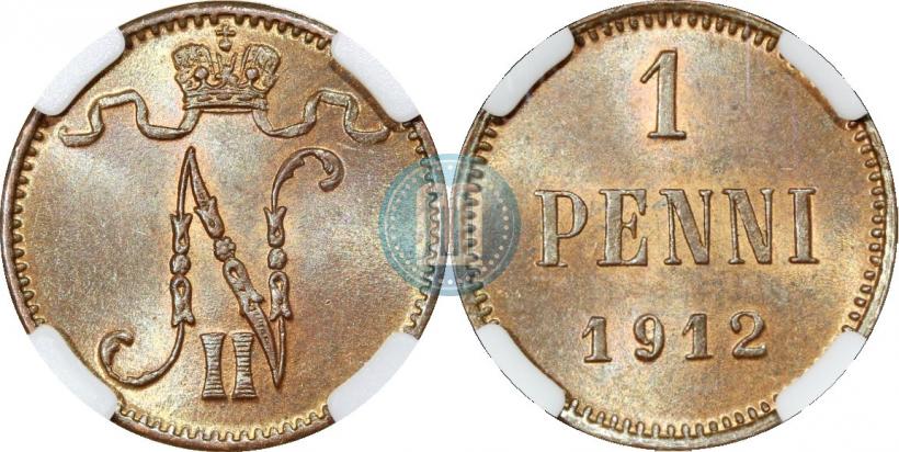 Picture 1 penni 1912 year  