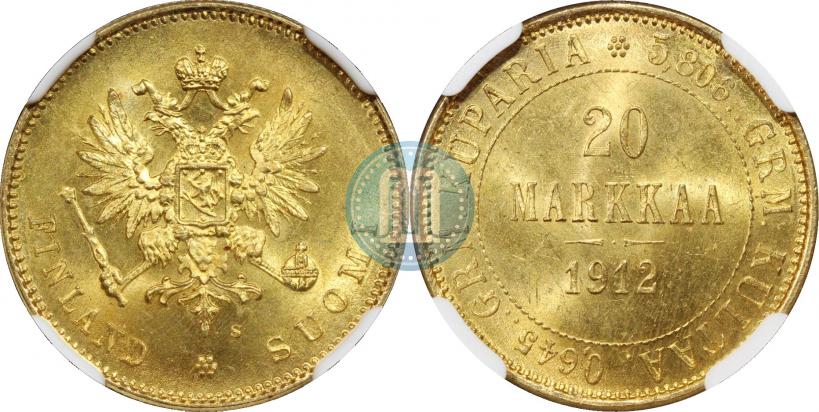 Picture 20 markkaa 1912 year S 