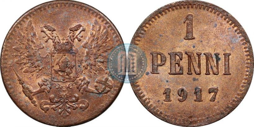 Picture 1 penni 1917 year  