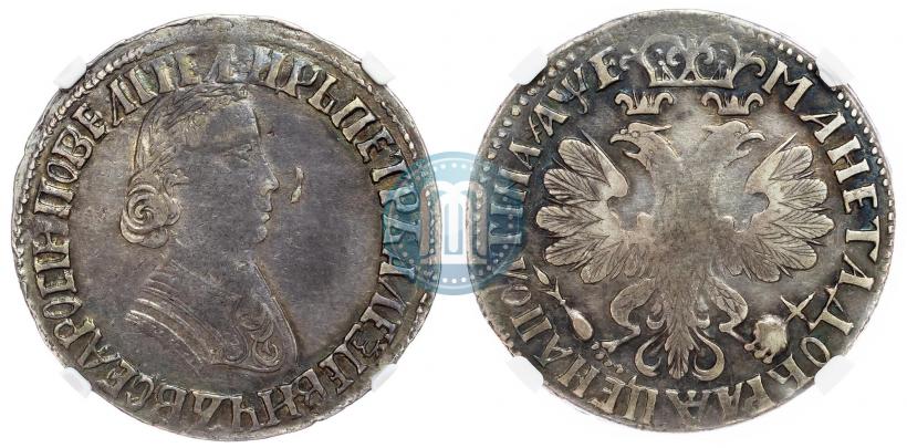 Picture Poltina 1705 year  "Portrait by F. Alekseev"