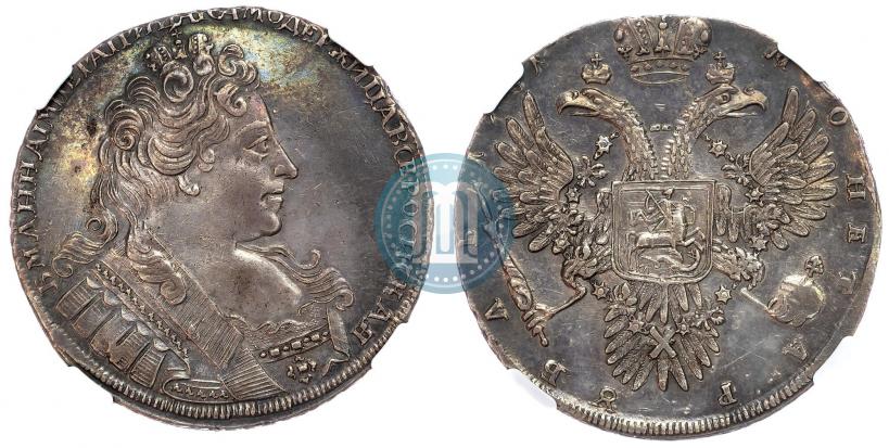 Picture 1 rouble 1731 year  