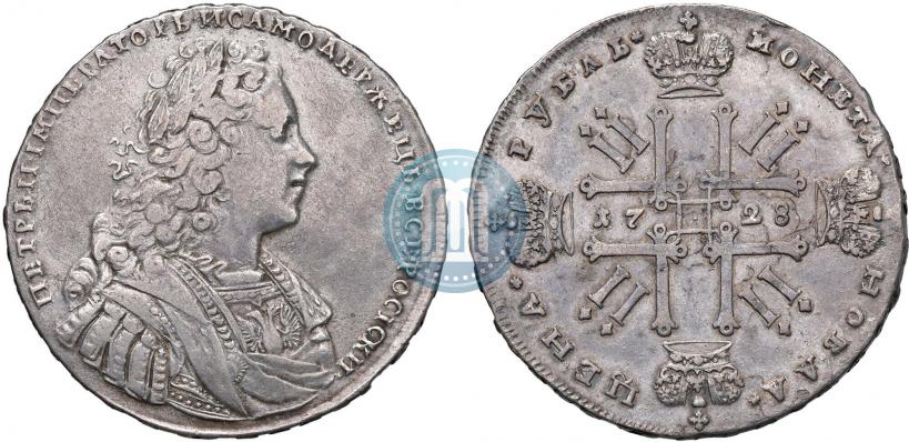 Picture 1 rouble 1728 year  "Type of 1728"