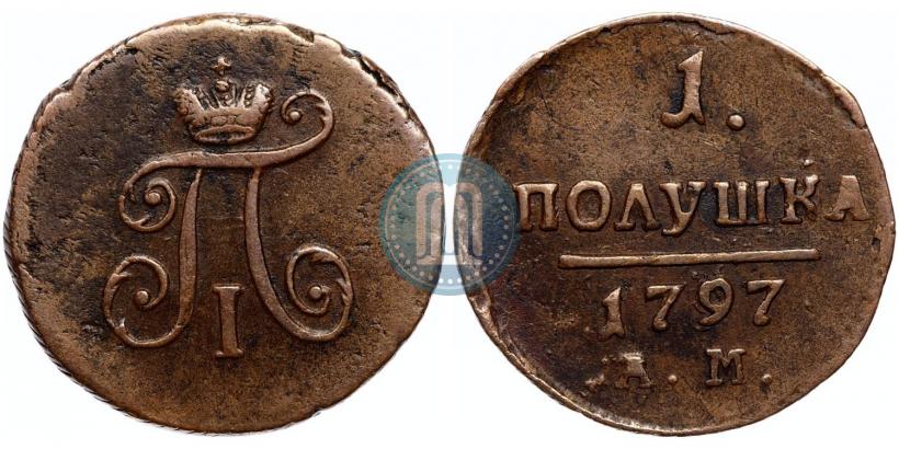 Picture Polushka 1797 year АМ 