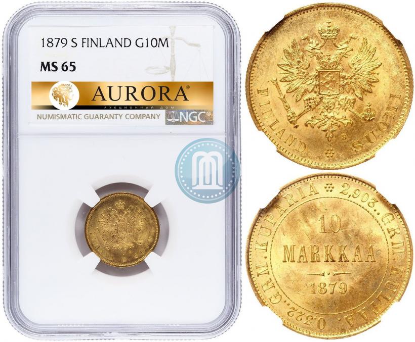 Picture 10 markkaa 1879 year S 