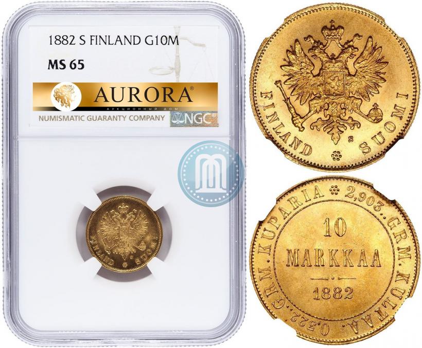 Picture 10 markkaa 1882 year S 