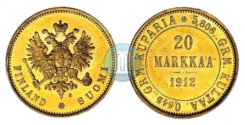 Picture 20 markkaa 1912 year S 