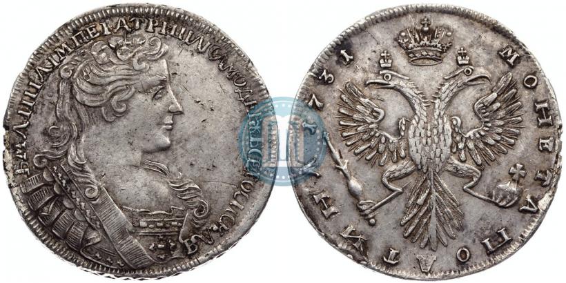 Picture Poltina 1731 year  
