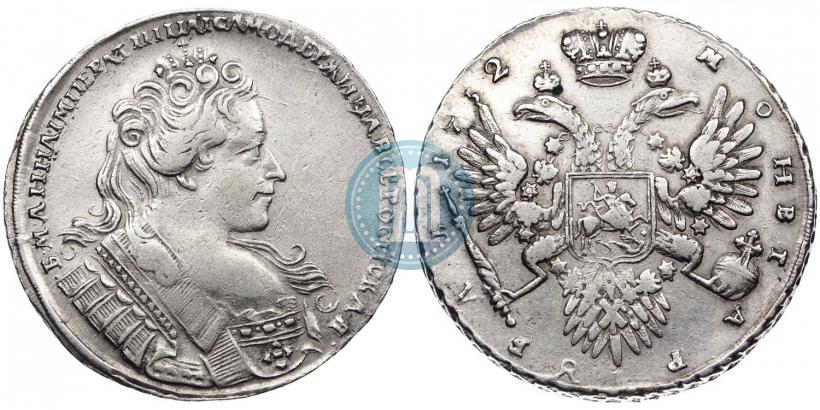 Picture 1 rouble 1732 year  