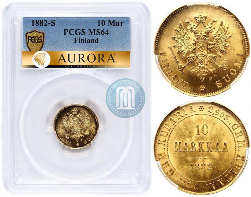 Picture 10 markkaa 1882 year S 