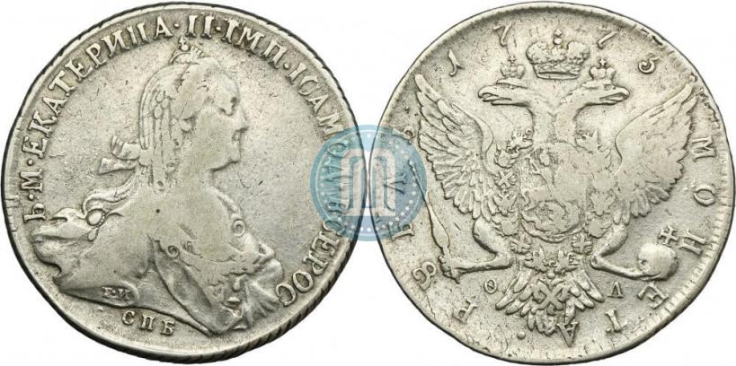 Фото 1 рубль 1773 года СПБ-ФЛ 
