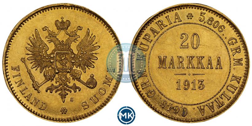 Фото 20 марок 1913 года S 