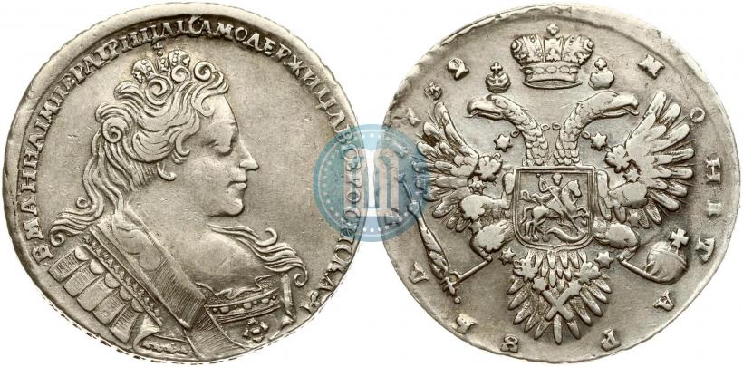 Фото 1 рубль 1732 года  