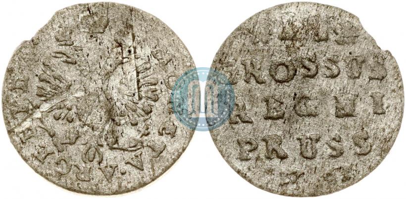 Фото 2 гроша 1761 года  