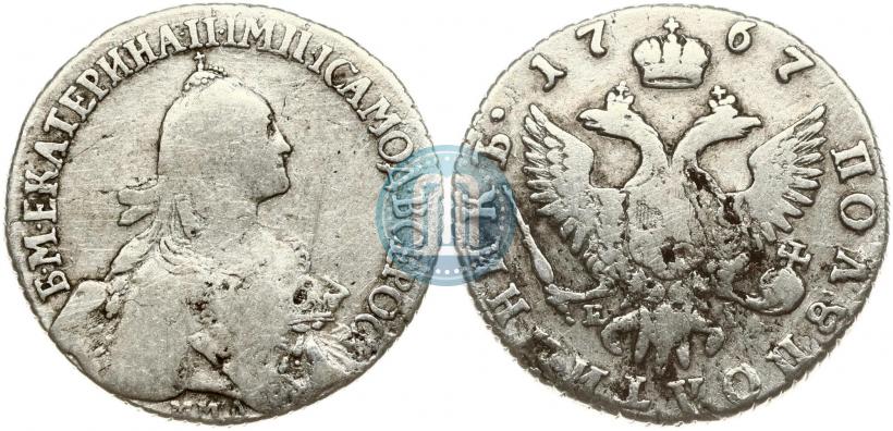 Фото Полуполтинник 1767 года ММД-EI 