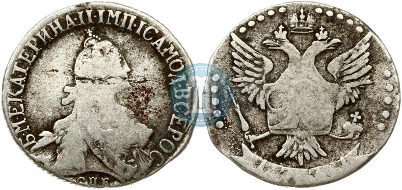 Фото 20 копеек 1771 года СПБ 