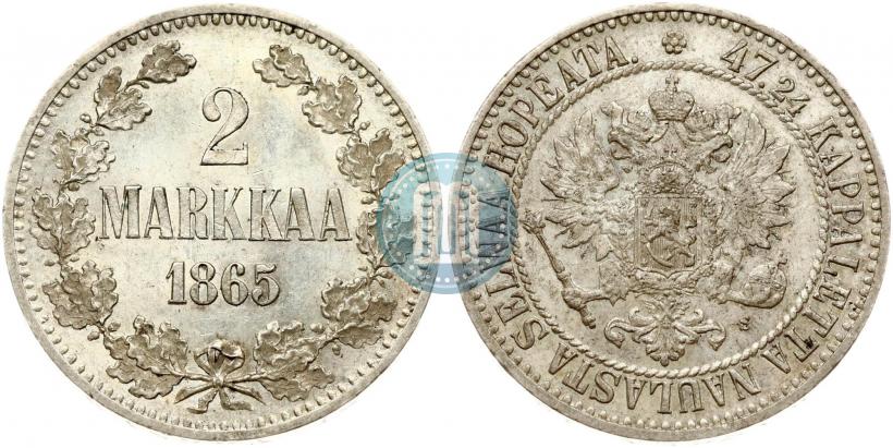 Фото 2 марки 1865 года S 