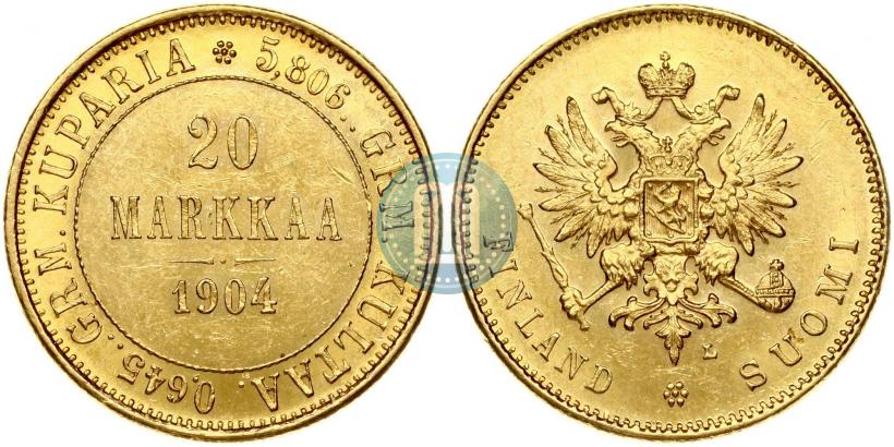 Фото 20 марок 1904 года L 