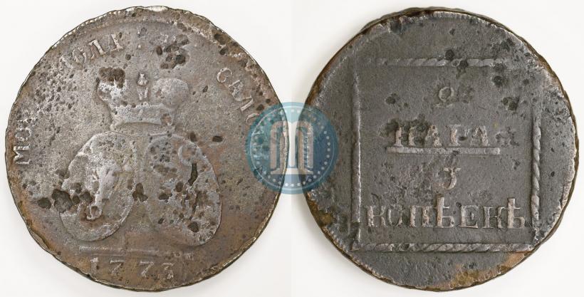 Фото 2 пара - 3 копейки 1773 года  