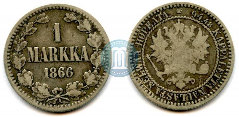 Фото 1 марка 1866 года S 