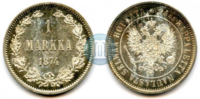 Фото 1 марка 1874 года S 