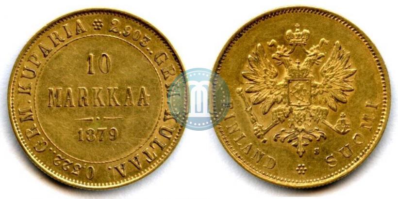 Фото 10 марок 1879 года S 