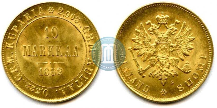 Фото 10 марок 1882 года S 